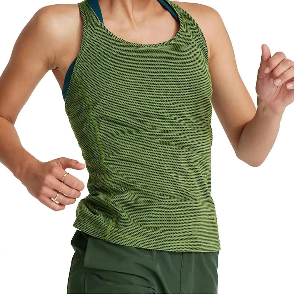 Allbirds Natural Run Tank, pine, size S, EUC